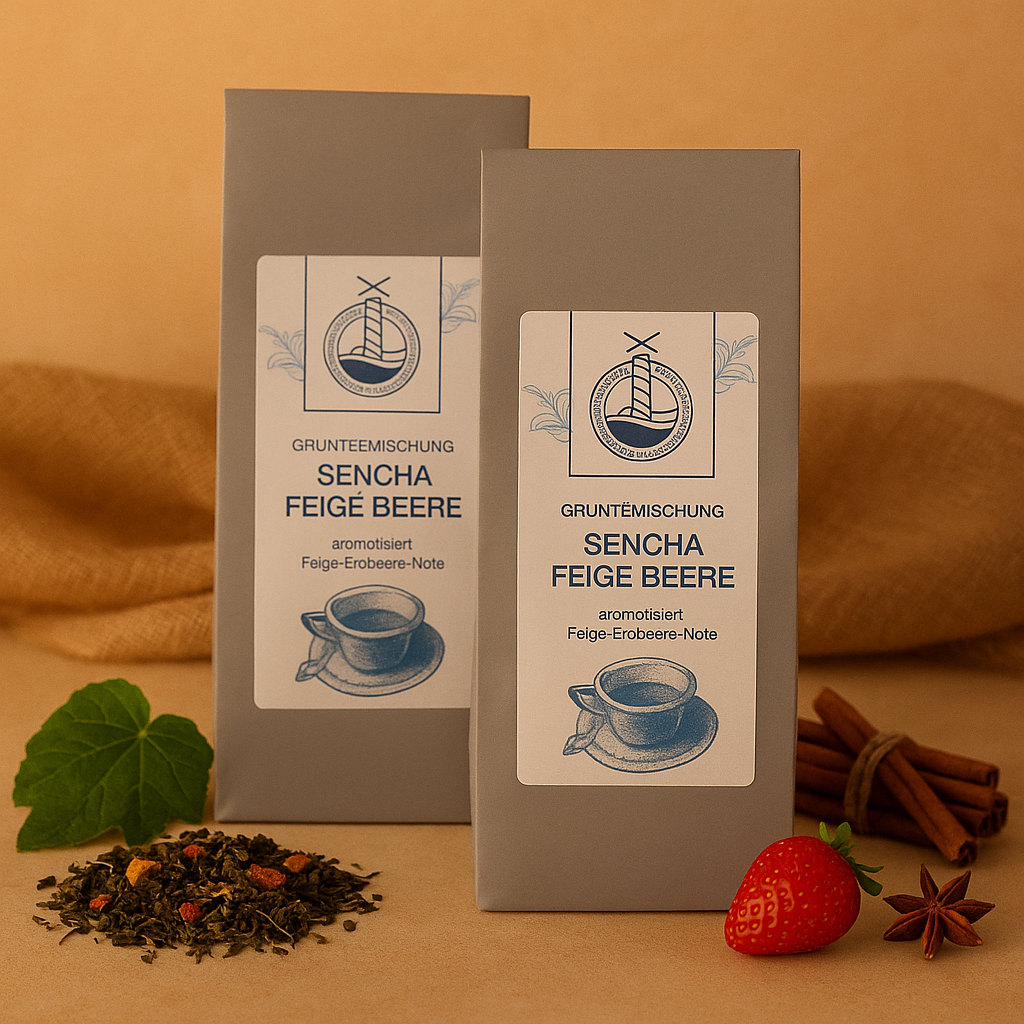 Grünteeemischung "Sencha Feige Beere" 2x100g