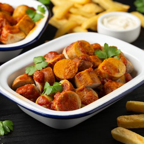 Tatra Currywurst im Glas 400g