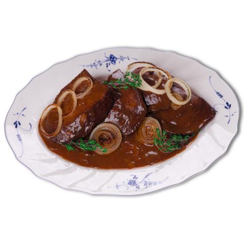 Torgauer Schweineleber in Zwiebelsoße 800g