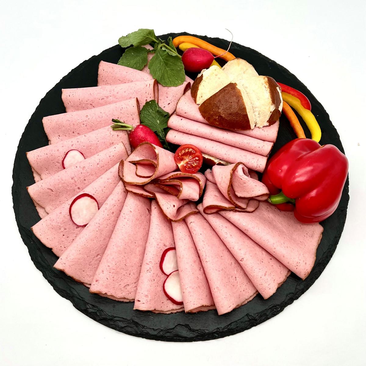 Bayrischer Leberkäse (geschnitten) fein 2x500g