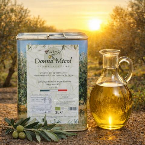 Italienisches BIO Olivenöl Extra Vergine 2 Liter