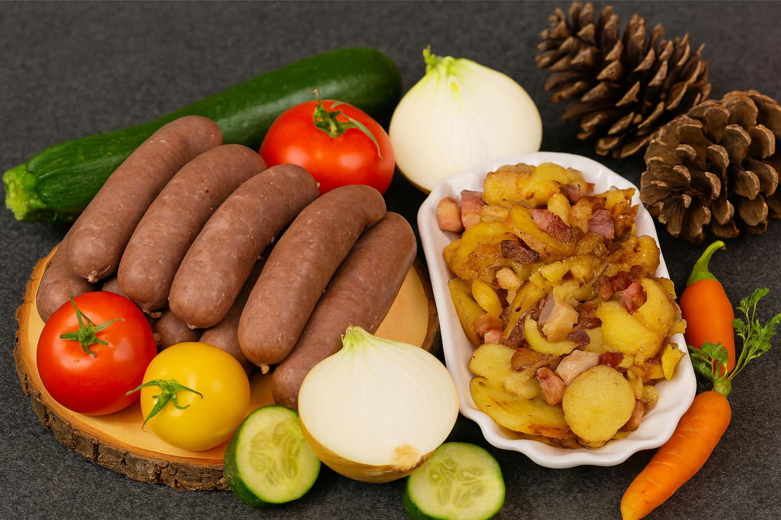 Zillertaler Bauernblutwurst schnittfest 800g