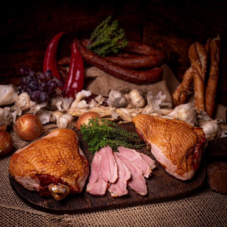 Galizische Truthahnkeule 1000g, kalt geräuchert