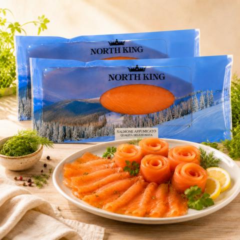North King Lachs geschnitten, 2x500g