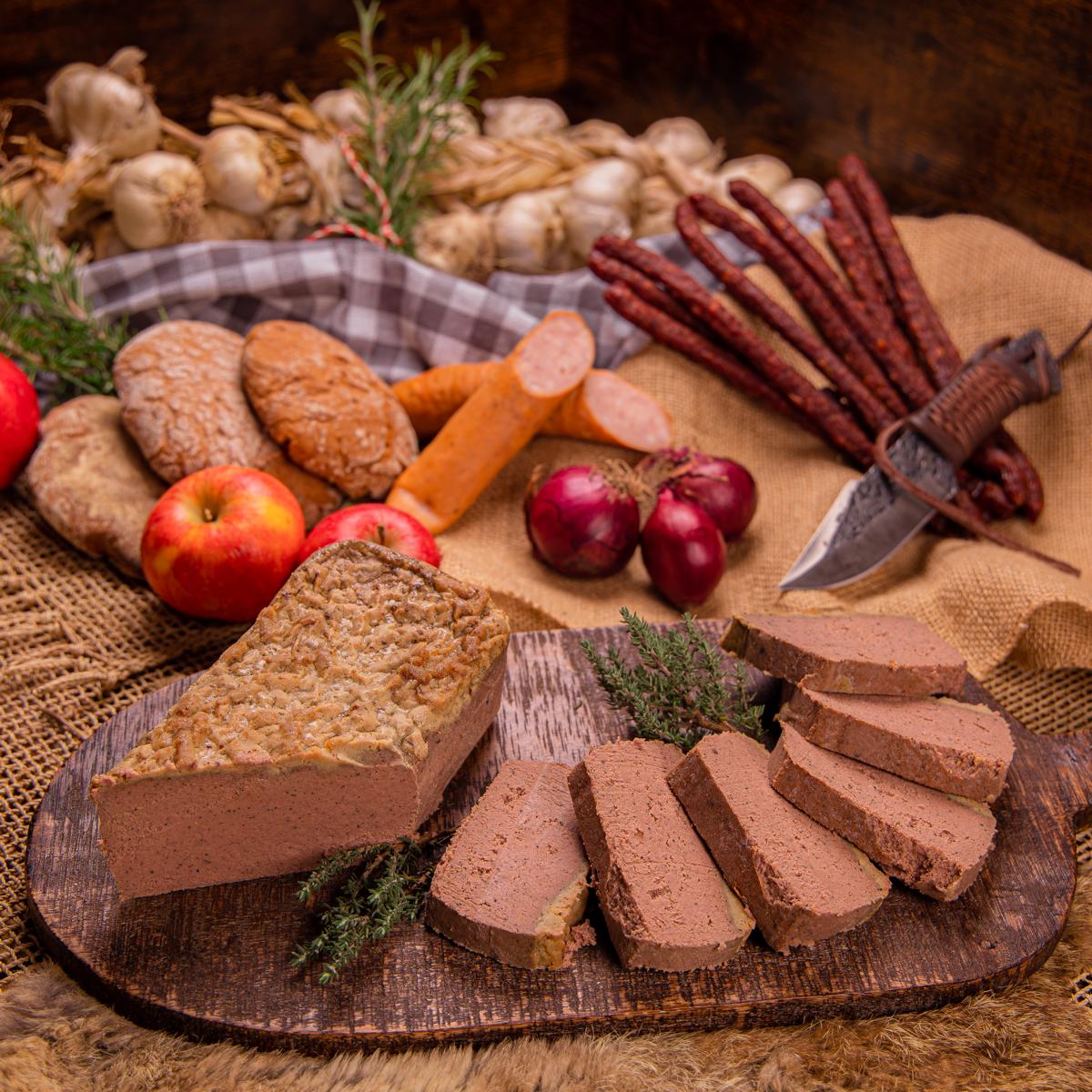 Gebratene Wildschweinpastete 1000g