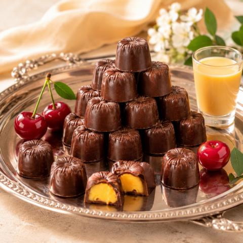 Eierlikörpralinen Eierlikör-Kirsch 1000g