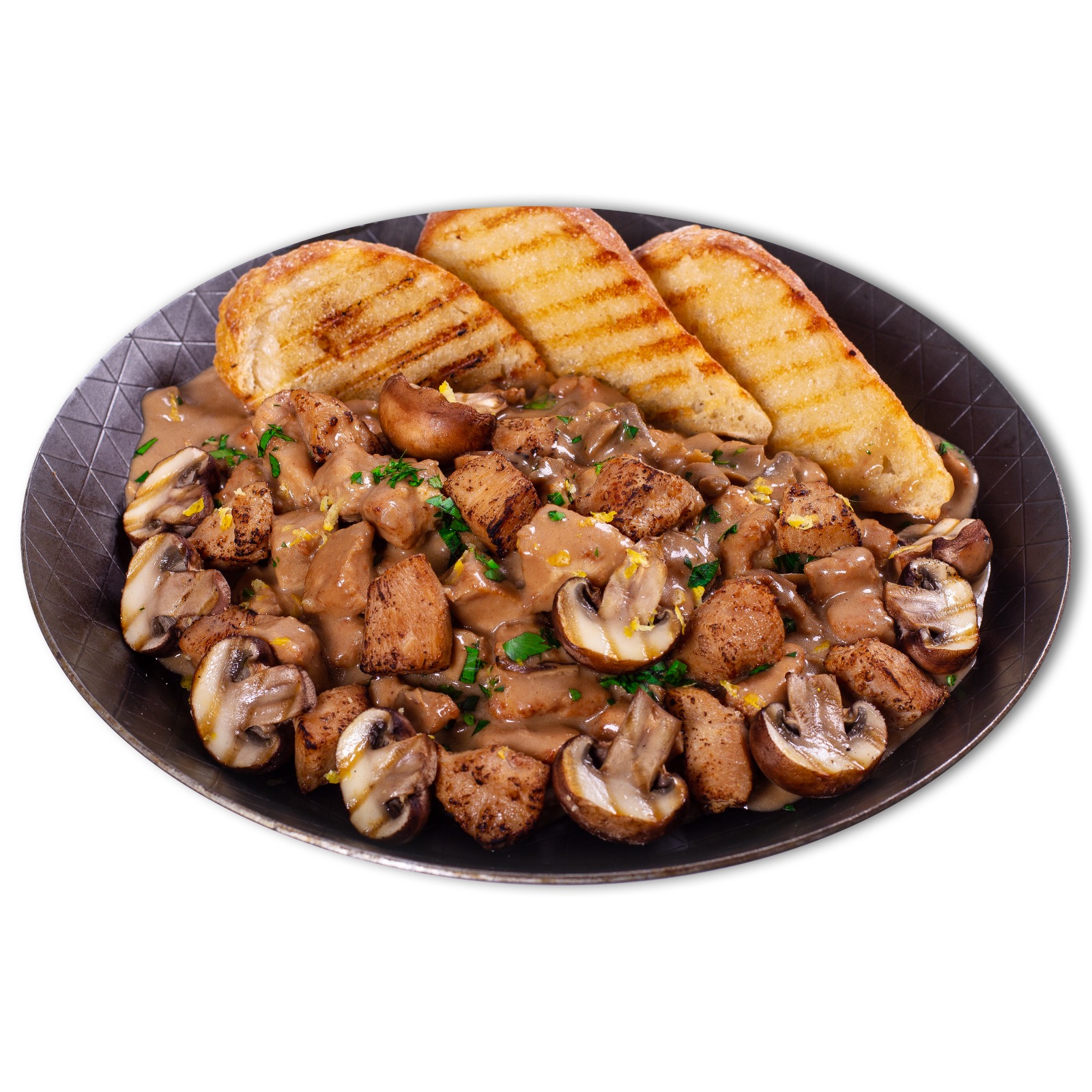 Hendlragout in Schwammerlsauce