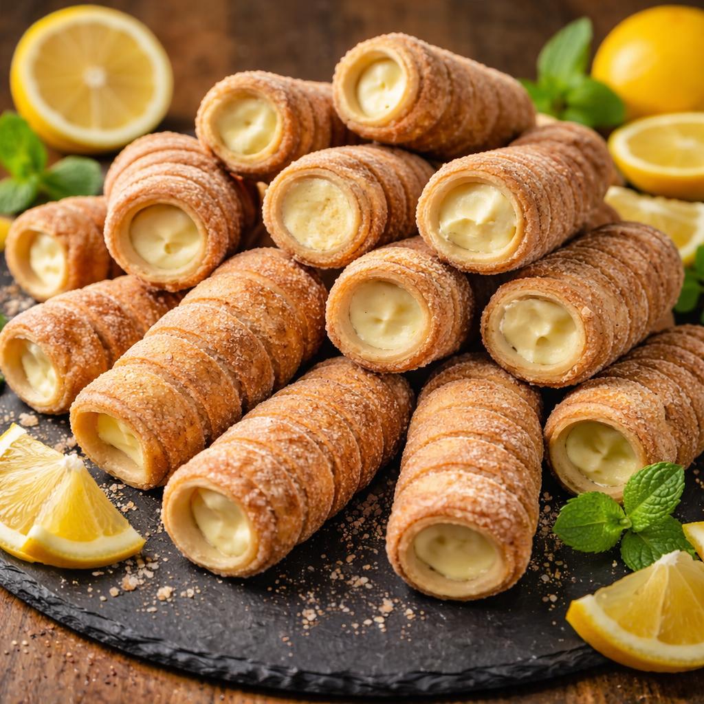 Striezelgebäck mit Zabajone-Cremefüllung 2x400g