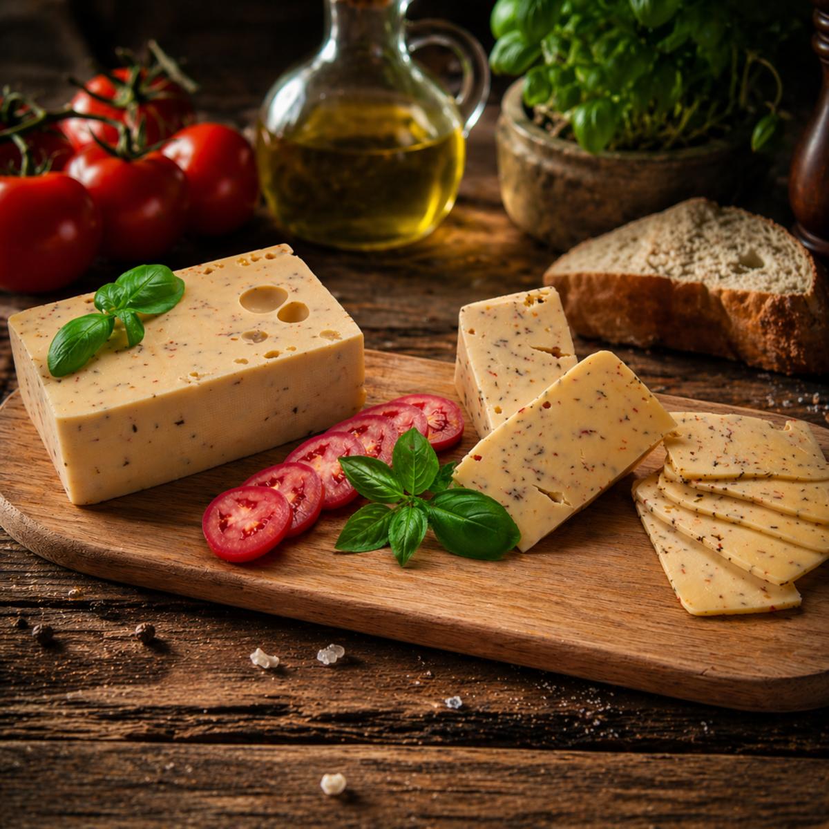 Heinrichsthaler Käse Elbländer Tomate-Basilikum 750g