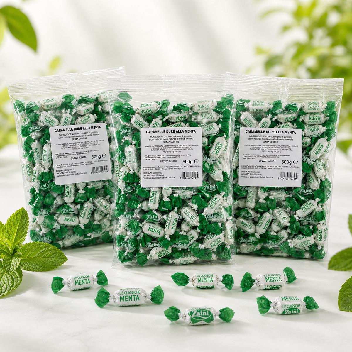 Bonbons Minze 3x500g
