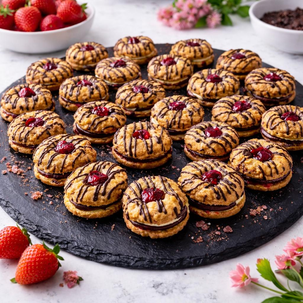 Erdbeer-Sahne-Törtchen mit Topping 2x500g