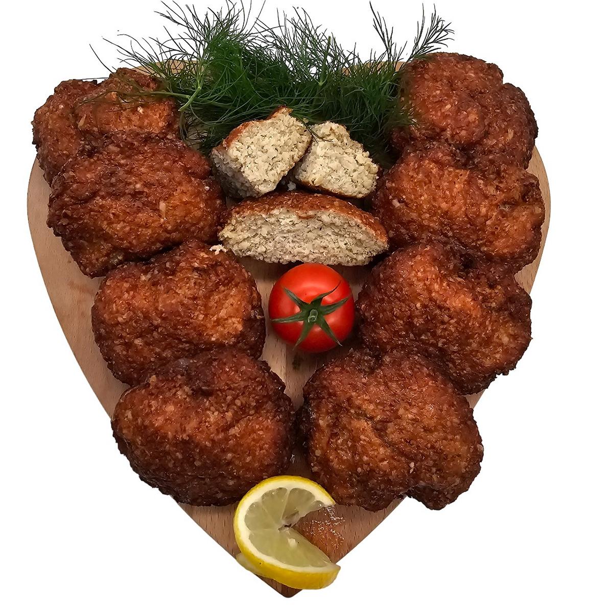 Fischfrikadelle Seelachs 9x100g