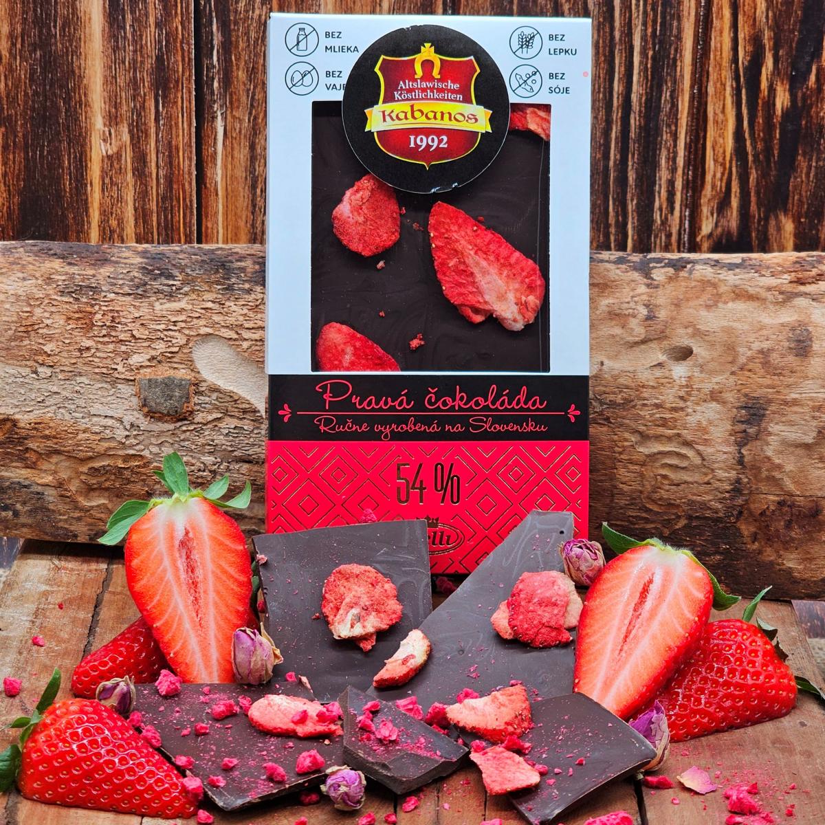 Tatra Schokolade Erdbeere 80g