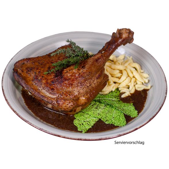 Gänsekeule sous vide 650g