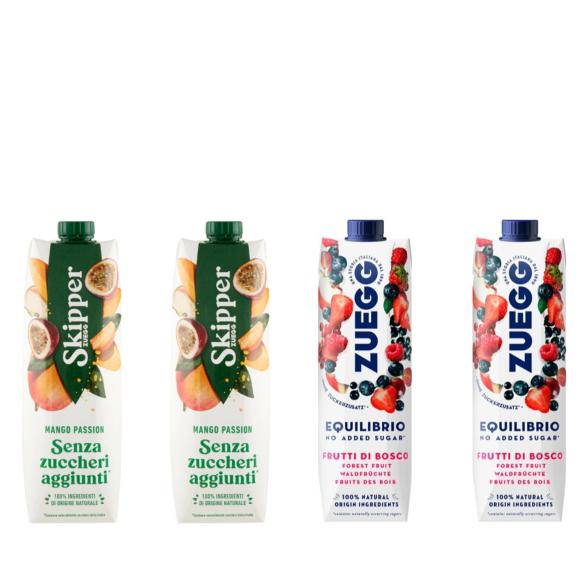Zuegg Saft Set 4 - 2x Waldfrucht 2x Mango-Passionsfrucht