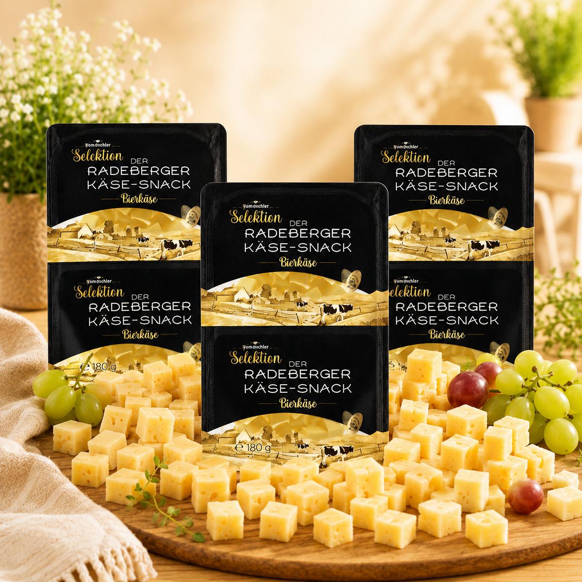 Radeberger Bierkäse Würfel-Snack 3x180g