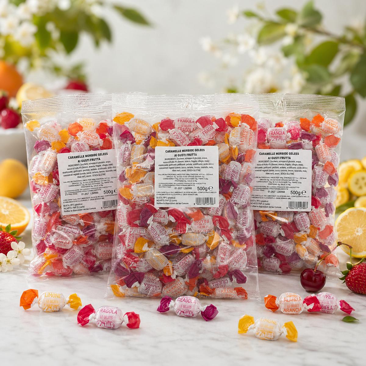 Bonbons Geleemix Früchte 3x500g
