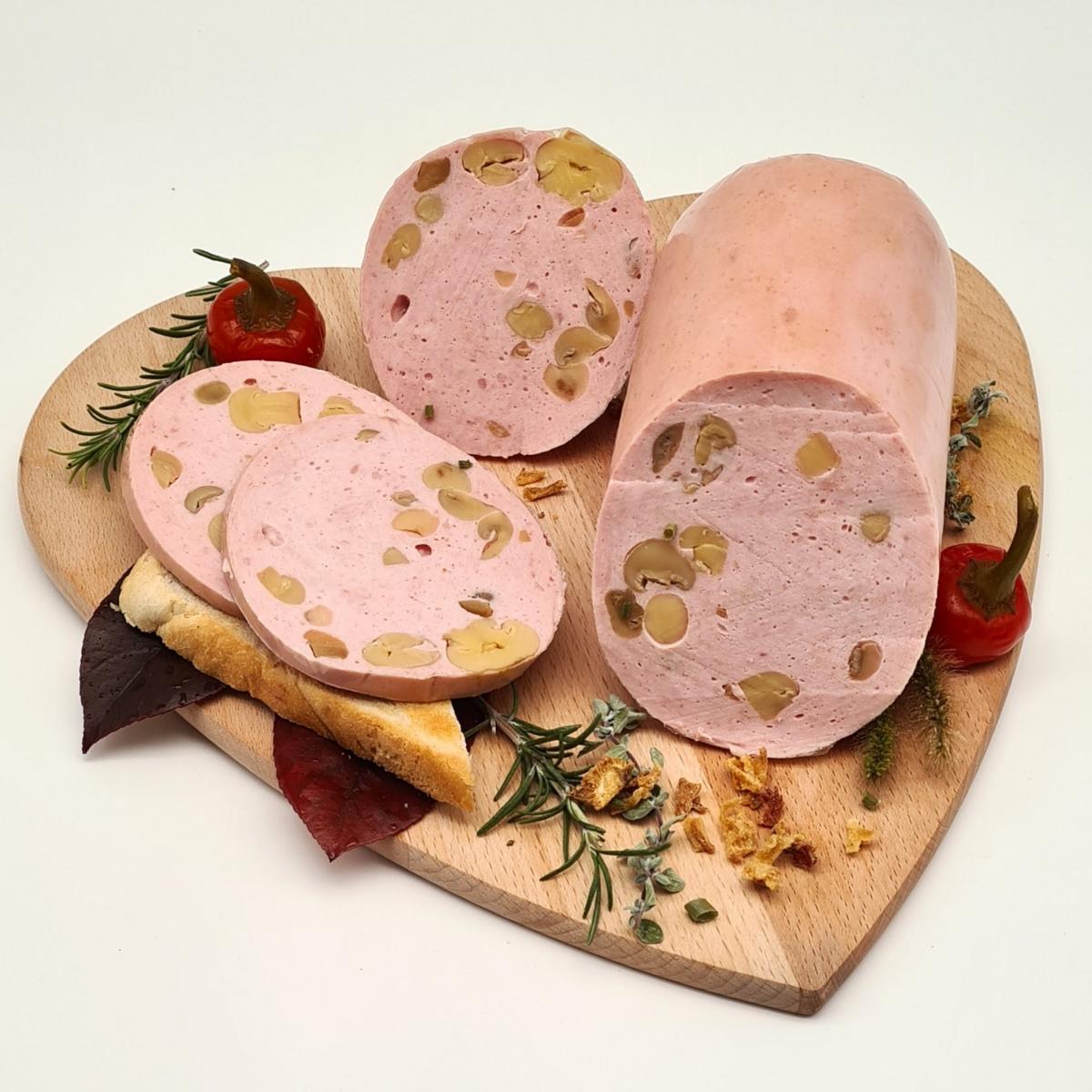 Sächsische Champignonfleischwurst 750g