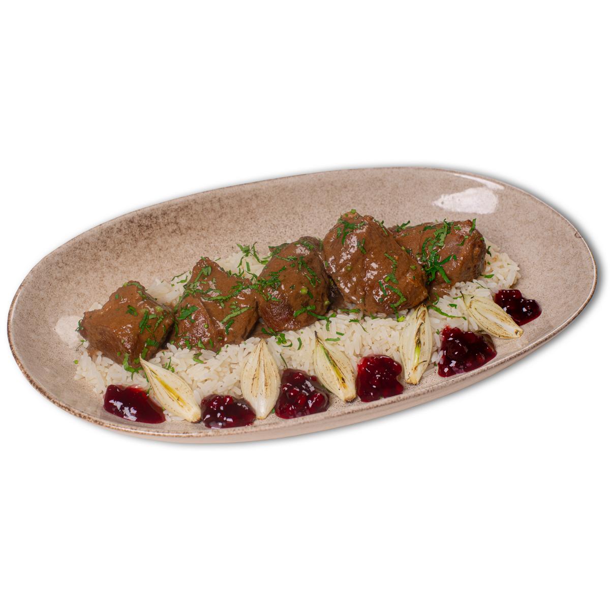 Schweinsbäckchen in Senfsoße 850g