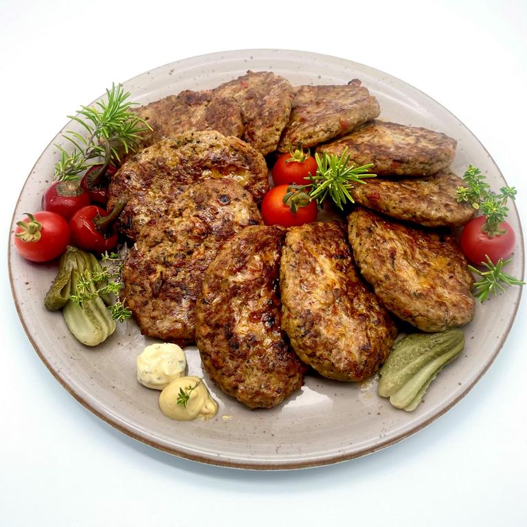 Fleischküchle Pfannenfrikadellen 10x80g Pizza