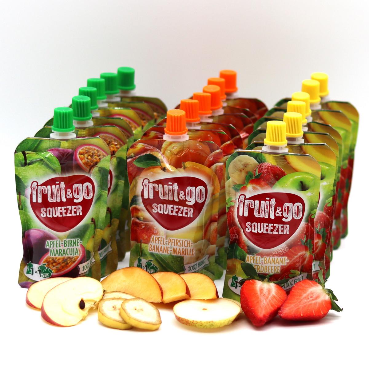 Fruit & Go Squeezer 18x100ml