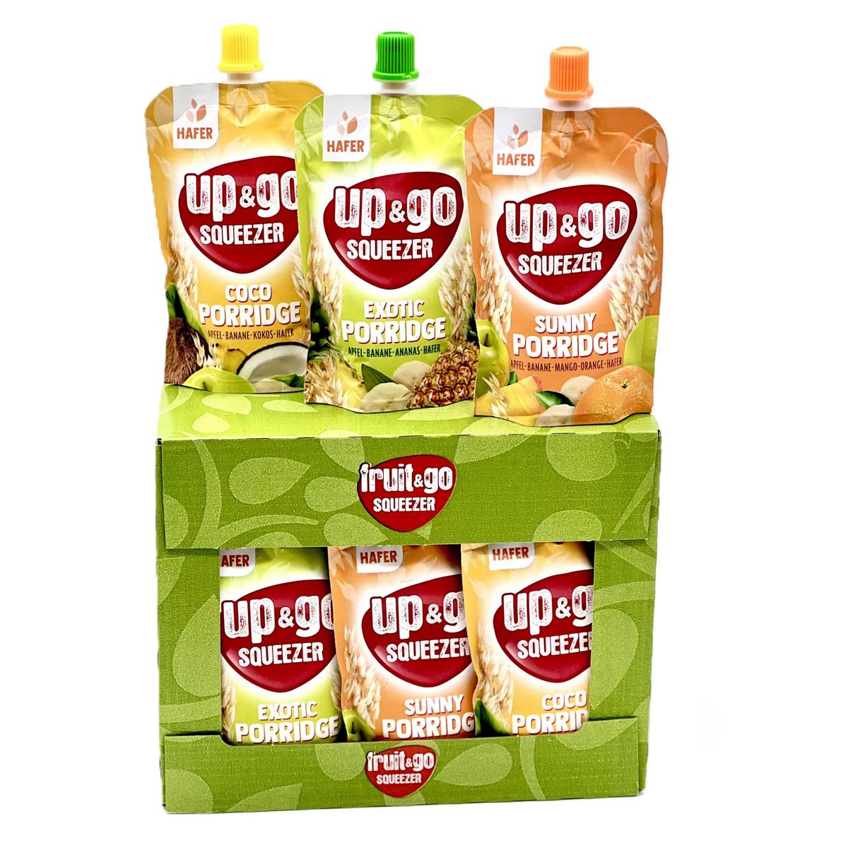 Up & Go Squeezer 18x100ml Set 