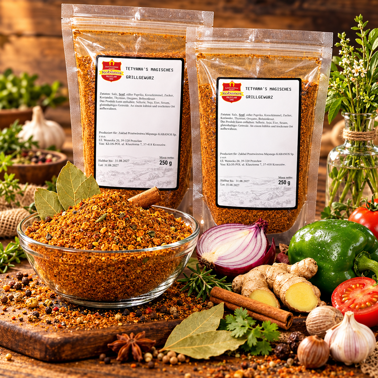 Tetyanas Magisches Grillgewürz 2x250g