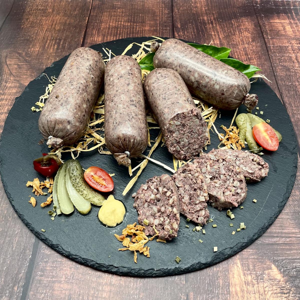 Karpaten-Blutwurst 1000g - Set bestehend aus: 4x 250g