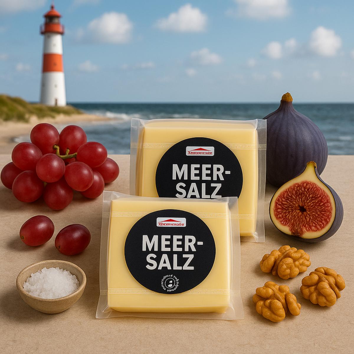 Küstenkäse mit Meersalz 2x200g