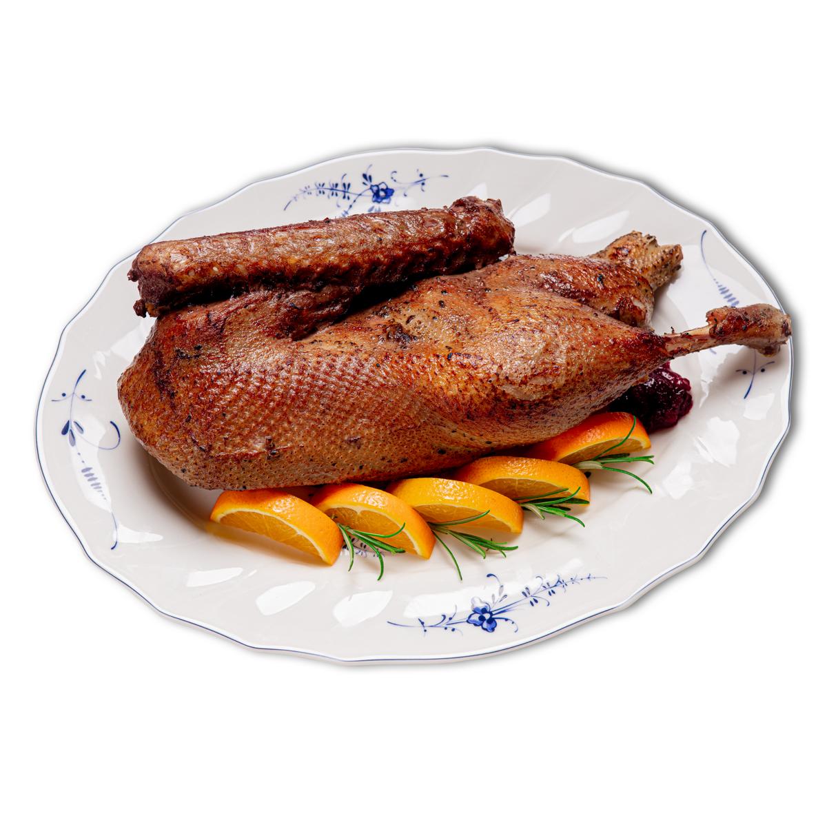 Lattenalm - Halbe Festtagsgans gebraten, sous vide 1200g