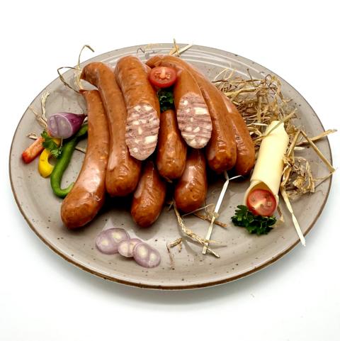 Käse-Krakauer im Schweinedarm 8x100g