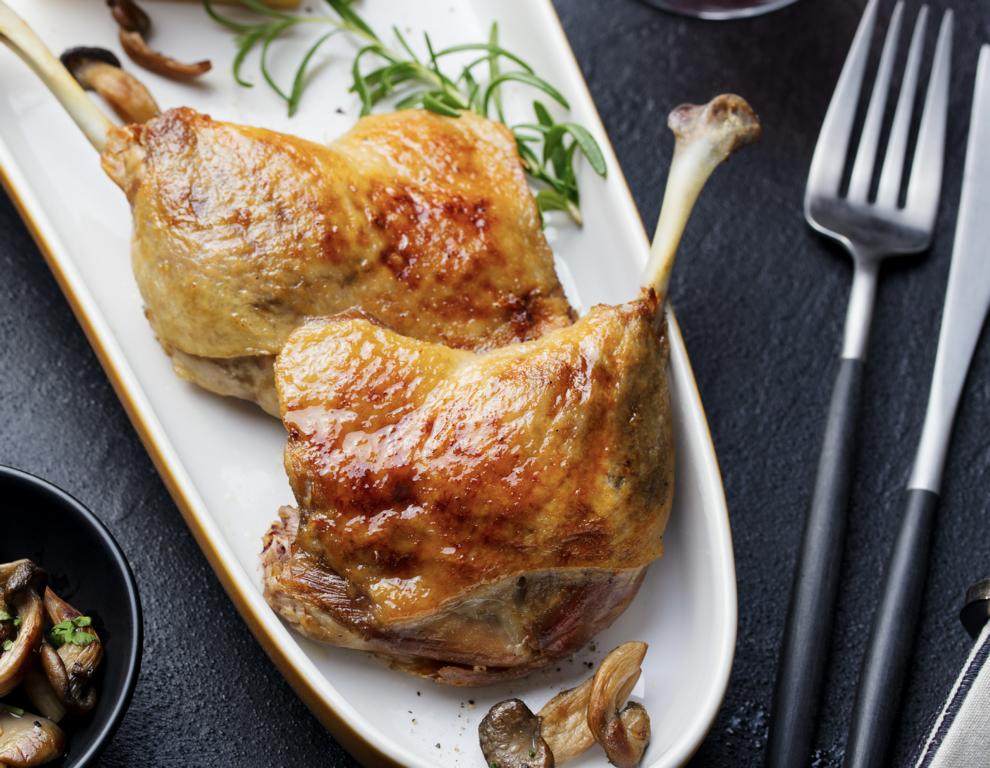 Altslawische Gänsekeule kaltgeräuchert 800g