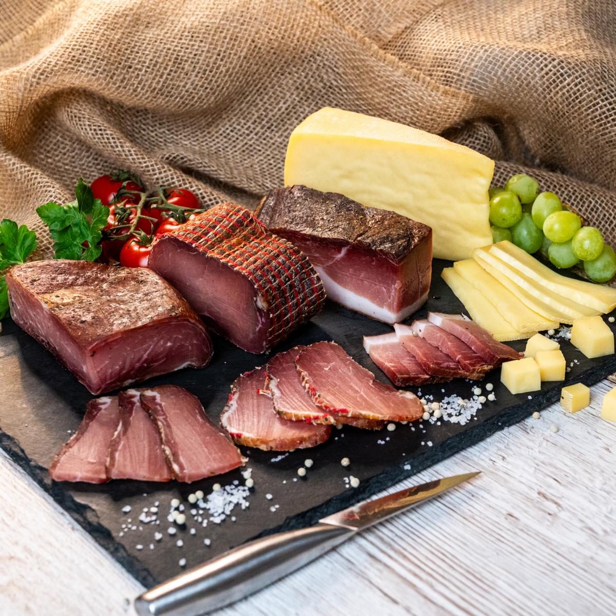 Südtiroler Schinken und Käsepaket 1,3 Kg