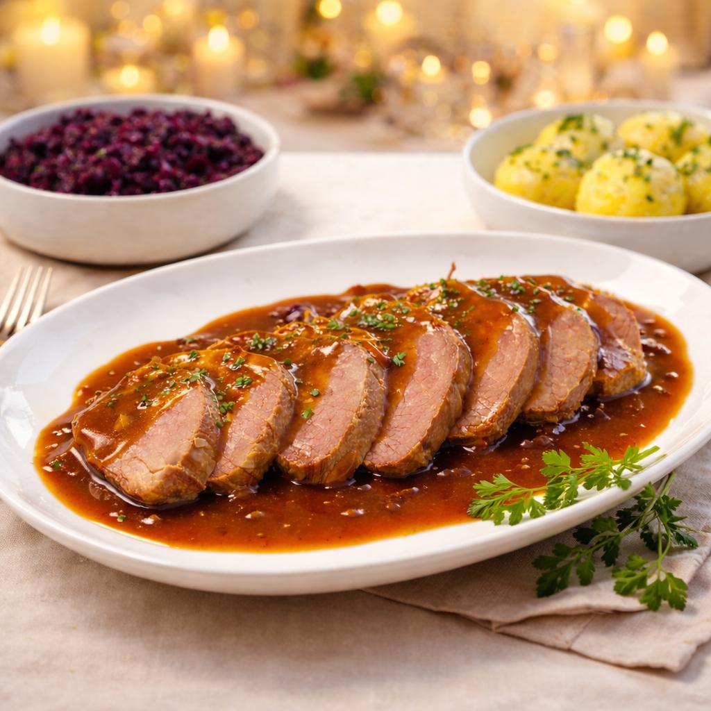 Sächsischer Sauerbraten mit Soße 800g