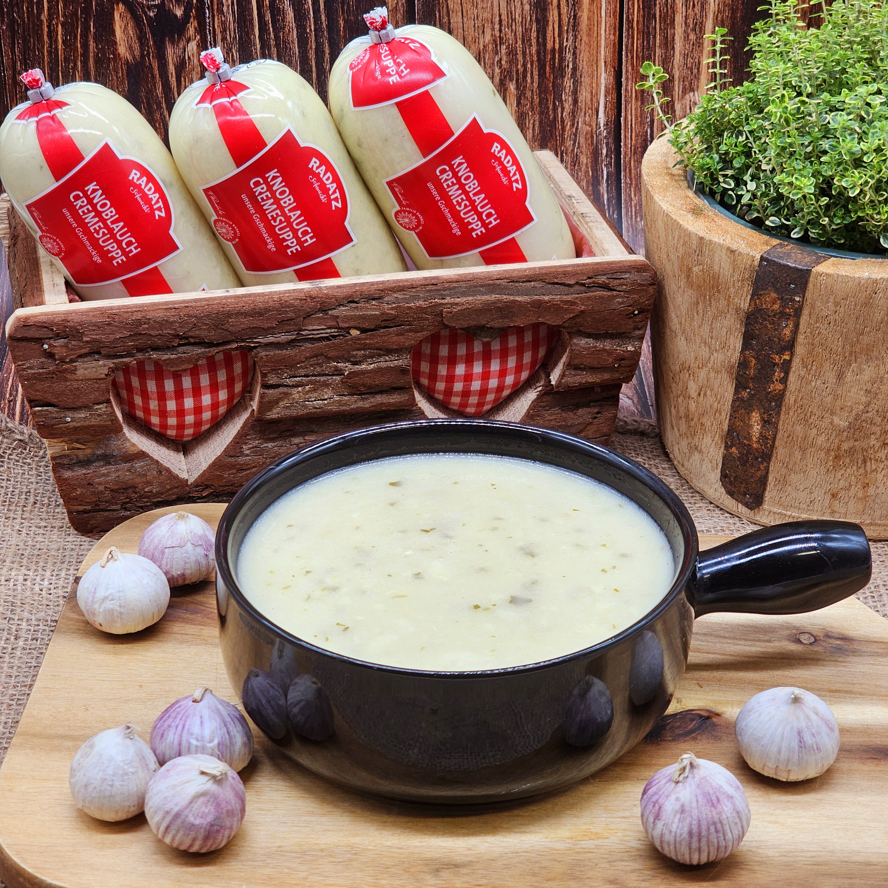 Knoblauchcremesuppe 3x330g