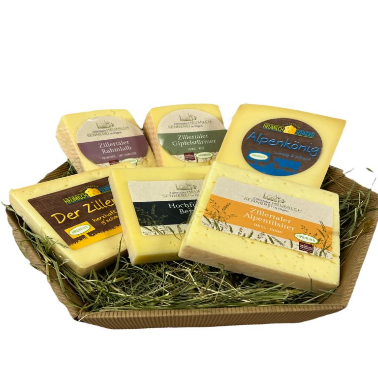 KASALM Tuxer Heumilchkäse-Vielfalt 1500g