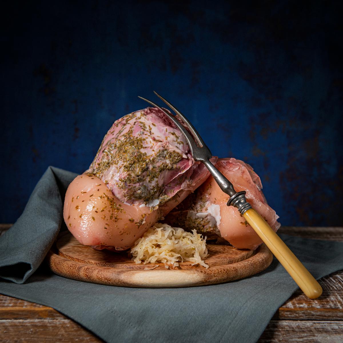 Vitkor Kofler - Südtiroler Haxn Festival 3Kg - 1x Südt. Bergkräuterhaxn 1000g