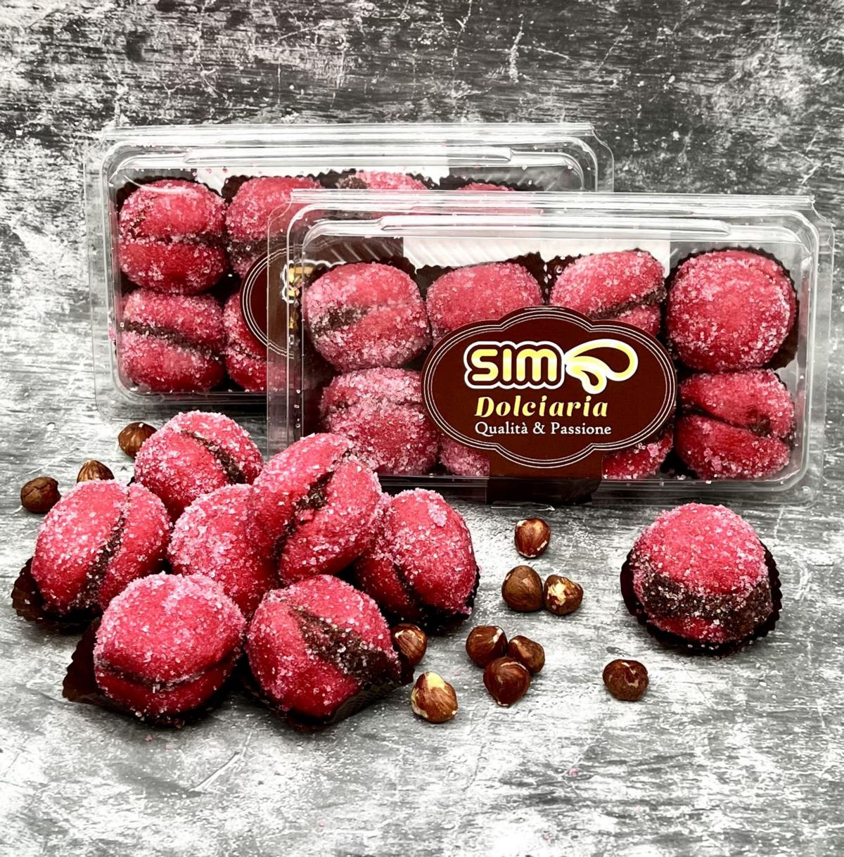 Gianduia Gebäck/ Pesche gusto gianduia 3x250g