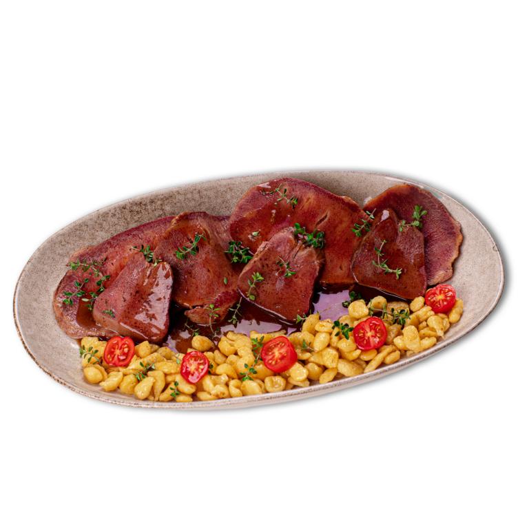 Rinderzunge in Bratensoße 800g