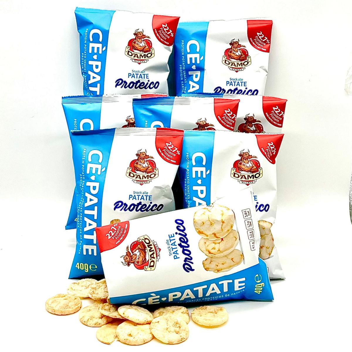 Chips EVO Oil & Salt 8x40g